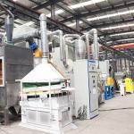 PLC Waste Solar Sheet Aluminum Frame Remover Machine for Recycling Solar Chip