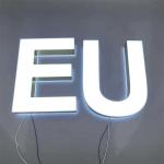 3D Signage Company Background Wall Wedding Decoration 3D LED Advertising Light