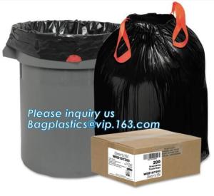 Wholesale Thickening Garbage Bags Biodegradable Trash Bags Recyclable Rubbish Bags, 5 Gallon Wastebasket Bin Liners for Bedroom Ho from china suppliers