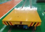 Flat Mounted Mold Transfer Cart , Forklift Coil Handling Material Moving Carts