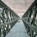 Modular Steel Bailey Bridge Panel Shoring Prefabricated Temporary Rental Q345B