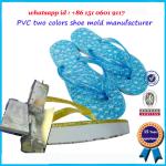 Professional Two Colors PVC Shoe Mold Single / Multi Cavity
