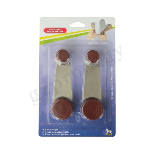 Stainless Steel ABS Rotating Door Stopper Multipurpose Durable