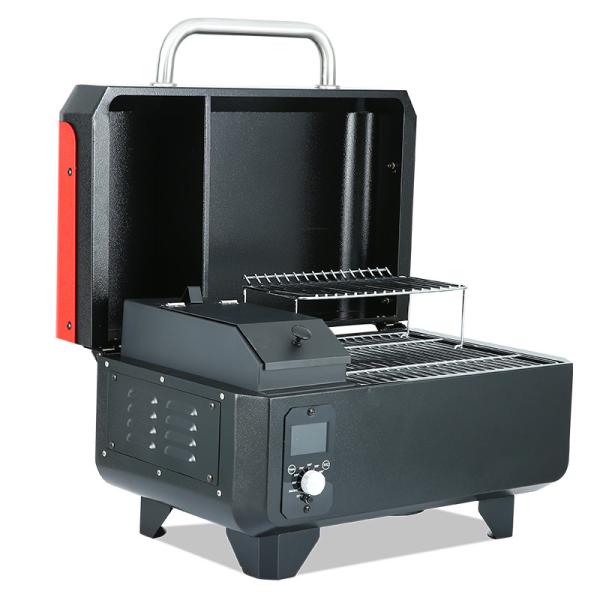 Flame Safety Device Smart Electric Charcoal Pellet Smoker Grill for Household