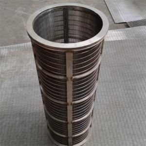 Wholesale Basket Rotary Drum Hastelloy Johnson Wedge Wire Screens For Koi Pond from china suppliers