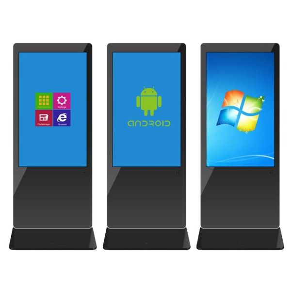 Double Sided 350 nits 5" LCD Digital Signage Totem