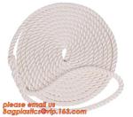 1/2 in. White Twist polyester rope, cheap and quality 3 inch polypropylene