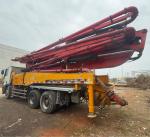 2012 Sany 46M Used Concrete Pump Truck With Benz Chassis Small Size Suitable