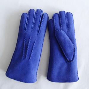 China Winter hot sale Australia shearling double face women sheepskin leather gloves on sale