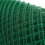 High Quality 25mm x 25mm 6ft 8ft Chain Link Fence PVC Coated Diamond Hole