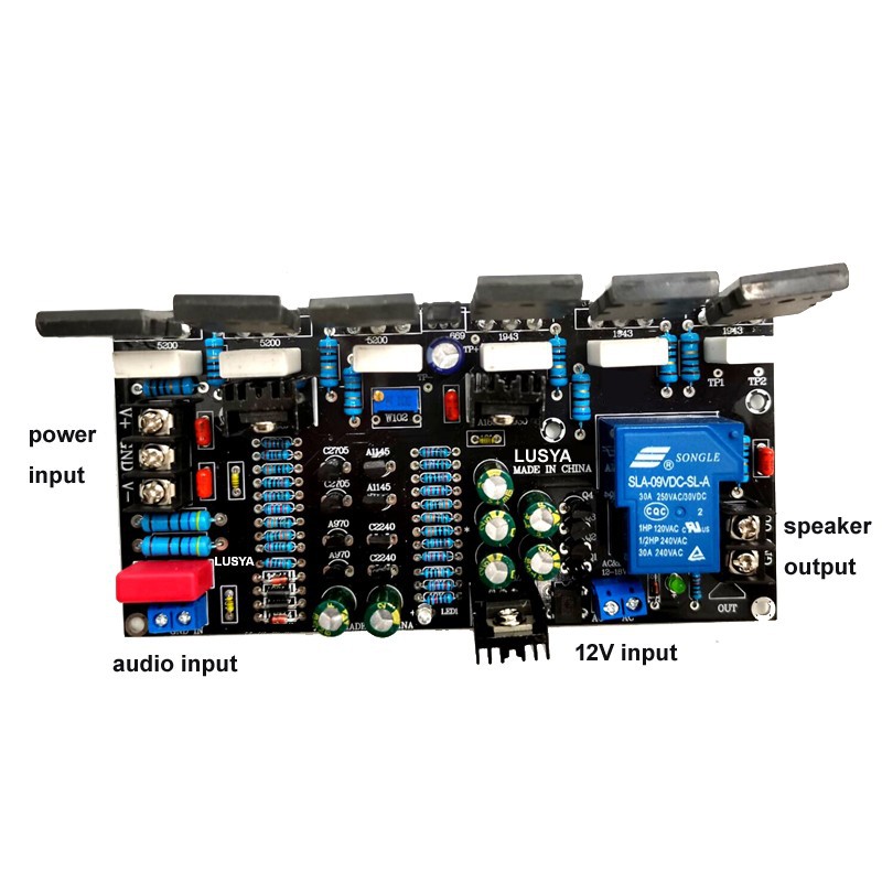 Private Mold NO 500W HIFI High Power Audio Amplifier Mono Rear Amplifier Board