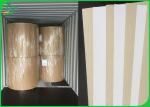 250GSM 300GSM Coated Duplex Board / Clay Coated One Side Paper Roll For Making