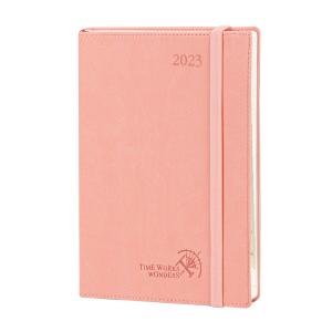 Wholesale Pink Custom Academic Planner Medium Monthly Weekly Planner 2023 Softcover 12 Month from china suppliers