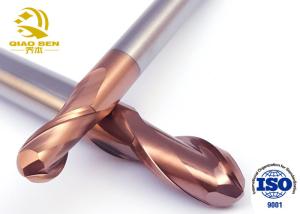Wholesale Tungsten Carbide Roughing End Mills Ball End Mill Cutter NACO Coating from china suppliers