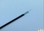 Flexible FTTH Drop Fiber Optic Cable Home Network , Flame Retardant