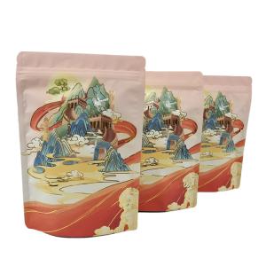 Wholesale Custom Printed Reusable Smell Proof bags with logo Digital print aluminum Foil Soft Touch Mylar Bag from china suppliers