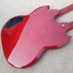 Red EDS1275 Custom Shop double Neck Electric Guitar 6/12 strings Wholesale