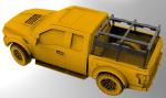 Black Powder Coated Cargo Rack Roll Bar for Pick Up GLADIATOR Exterior