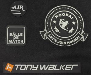 Wholesale Iron On Fabric Rectangle Clothing Labels With Black Sans Serif Font from china suppliers
