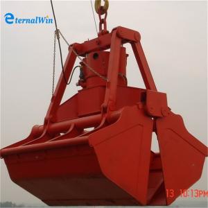 China 12CBM Radio Remote Controlled Clamshell Grab Bucket With BV Certificate on sale