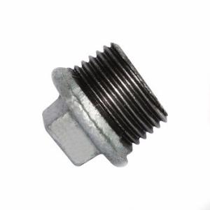 Wholesale BSI DIN Female Galvanized Pipe Fitting Plug BSPP Threaded Conduit Plug Lightweight from china suppliers