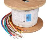 Awm3122 Flexible High Voltage Silicone Rubber Insulation Wire Fiberglass