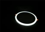 White + White 24W Double Color Led Panel Round Recessed For Meeting Room