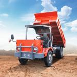 7 Ton Underground Haul Truck Engine UQ-7 YUNEI 4102 With Solid Chassis