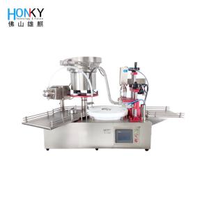 Wholesale Desktop 25ml Vial Filling And Capping Machine 2400 Bottle Per Hour from china suppliers