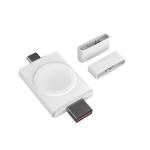 White/Black Advanced Wireless Charging Station for Smartwatches Net Weight 15g