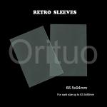 PVC Free Transparent Clear Card Sleeves Non Glare Double Matte SGS