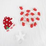 Mini Food Grade Christmas Silicone Beads For DIY Pacifier Chain Necklace