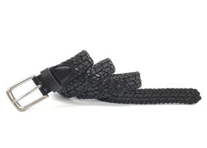 Wholesale Durable Mens Casual Braid Leather Belt With Zinc Alloy Buckle Material from china suppliers