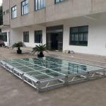 Easy Assemble Platform Portable Aluminum Folding Alloy Acrylic Wedding Stage
