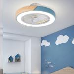 Residential Dimmable Light Ventilador De Teto Decorative Remote Control Acrylic