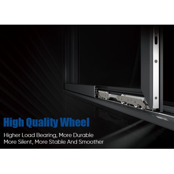 Typhoon Hurricane Resistant Exterior Aluminium Sliding Door With Panel Lifting System