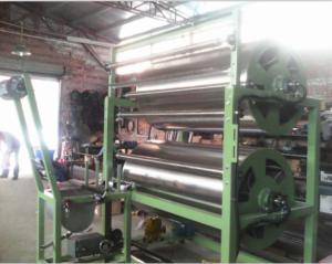 Wholesale top quality 2 cylinders finishing and starching machine electric heating for zipper tape, ribbon lace,webbing sling from china suppliers