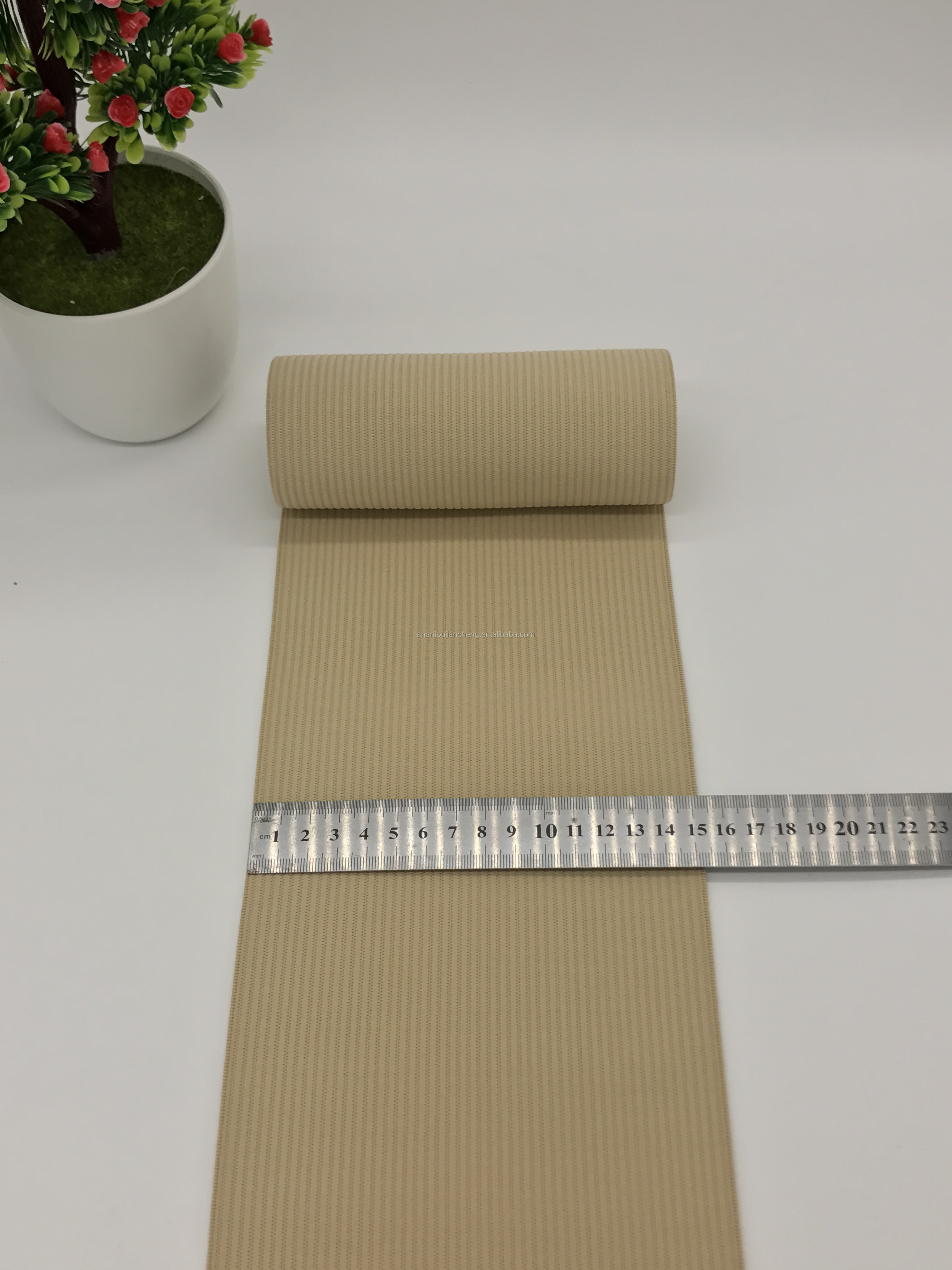 150mm Polyester Rubber Elastic Band High Strength Elastic Band Underwear Waistband Bellyband Shoes Webbing Garment Bags