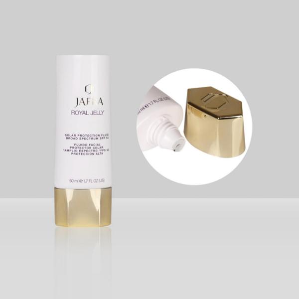 60-120ml D40mm Custom Cosmetic Tubes Plastic Facial BB Cream Tube With Hexagon