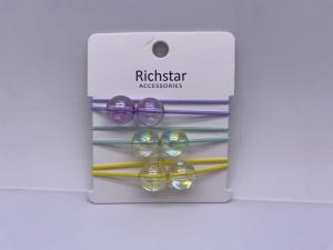 Wholesale Girls Party Bobble Hair Ties , Lightweight Hair Bobbles With Balls from china suppliers