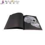 ODM Catalog Printing Services Glossy Lamination Art Paper Full Color Saddle