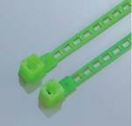 Trapezoid square hole cable ties
