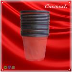 Red Round Shape Plastic Flower Plant seeds Pots For Garden air pruning pot