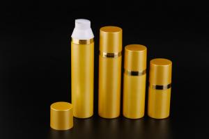 China PP Airless Pump Bottles Dispenser  30ml 50ml 75ml 100ml Airless spray bottle Snap Fastener  Design on sale