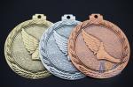 3d Effect Custom Engraved Medals With Antique Gold Silver Copper Plating