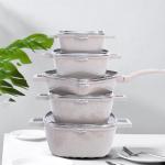 Amazon TOP Seller Induction Non-stick Cooking Pot Set Ollas 25pcs Aluminum Pot