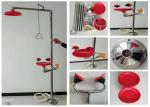 Mounted Science Lab Eye Wash Station , Multifunctional Emergency Shower In