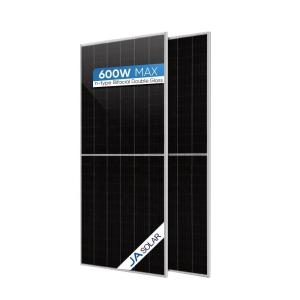 Wholesale JA Solar N-Type Bifacial Mono Modules 575w 580w 585w 590w 595w 600w CE TUV Certificate from china suppliers