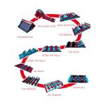 Adult Inflatable Obstacle Course Large Challenge Race Combos Giant Inflatable 5k