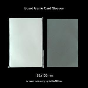 Wholesale Cpp Matte Clear Sleeves Non Glare OEM Card Barrier Sleeves 68x103mm from china suppliers